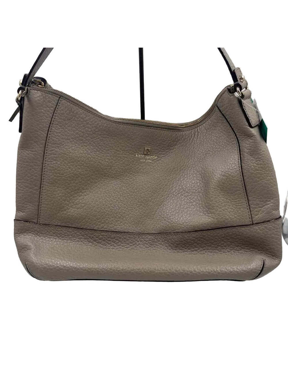 KATE SPADE Pebble Taupe Leather SOUTHPORT AVE CATHY Hobo Bag Purse